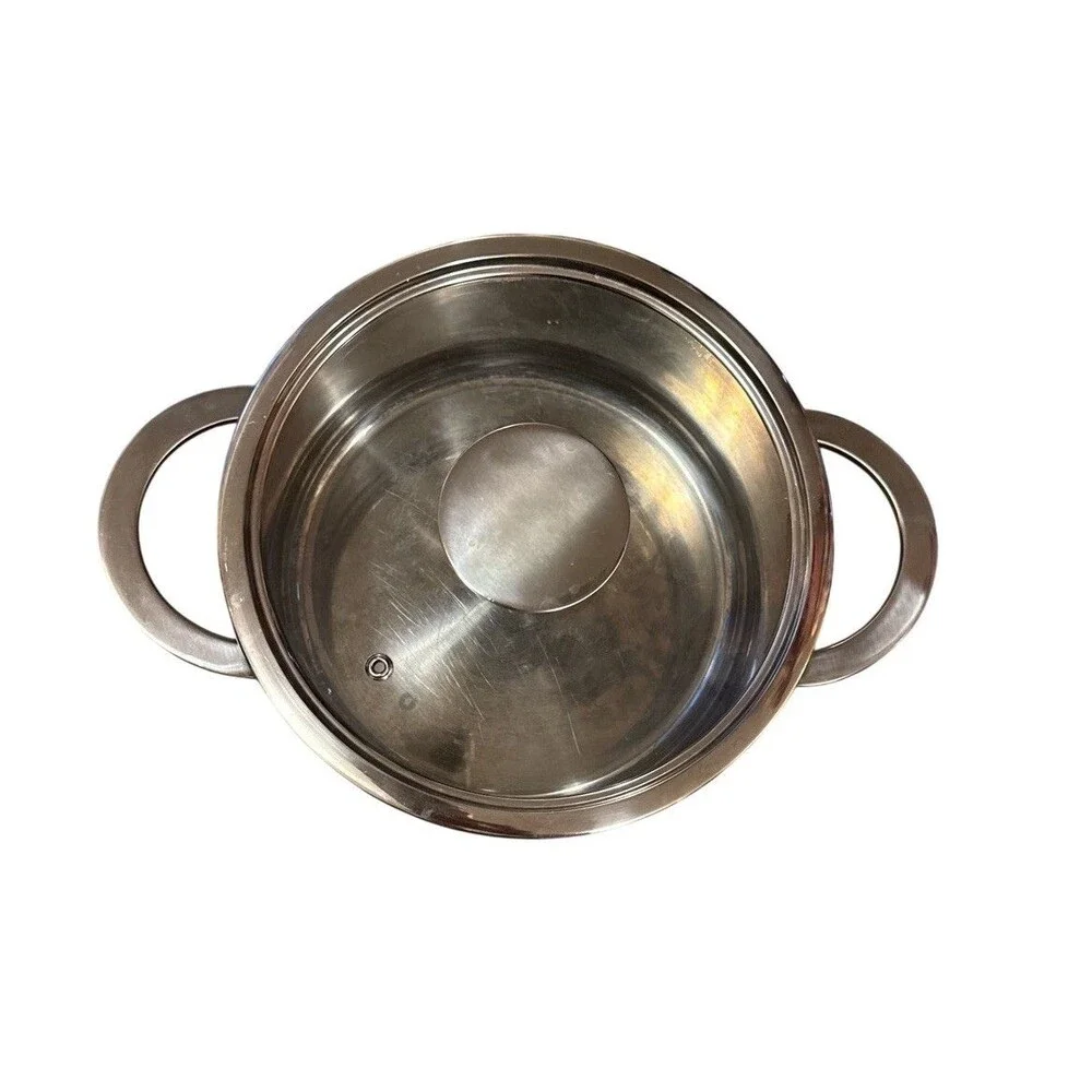 Mepra 2qt. CASSEROLE 2 HANDLES 20 CM STAINLESS‎ STEEL